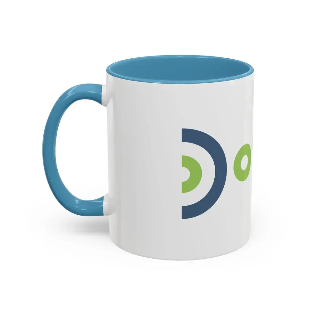 Flag of Doubs France - Accent Coffee Mug - Go Mug Yourself
