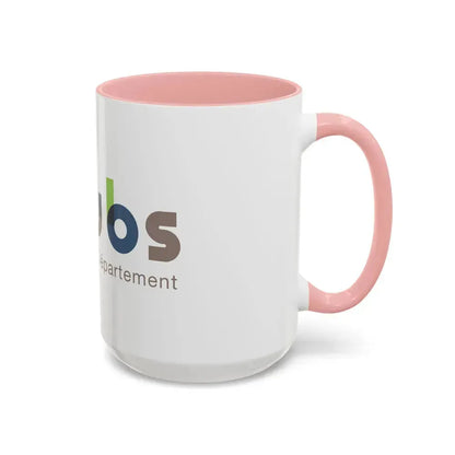 Flag of Doubs France - Accent Coffee Mug - Go Mug Yourself