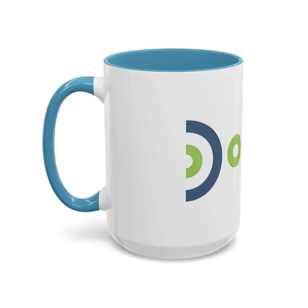 Flag of Doubs France - Accent Coffee Mug - Go Mug Yourself