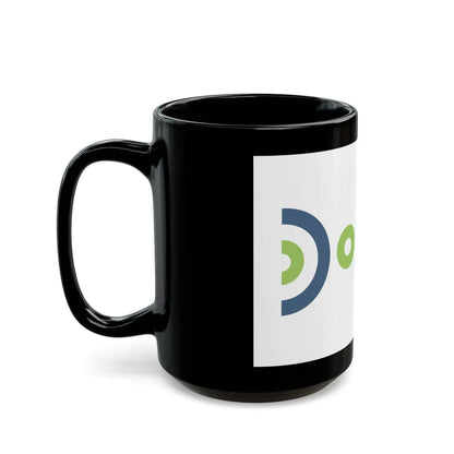 Flag of Doubs France - Black Coffee Mug-Go Mug Yourself