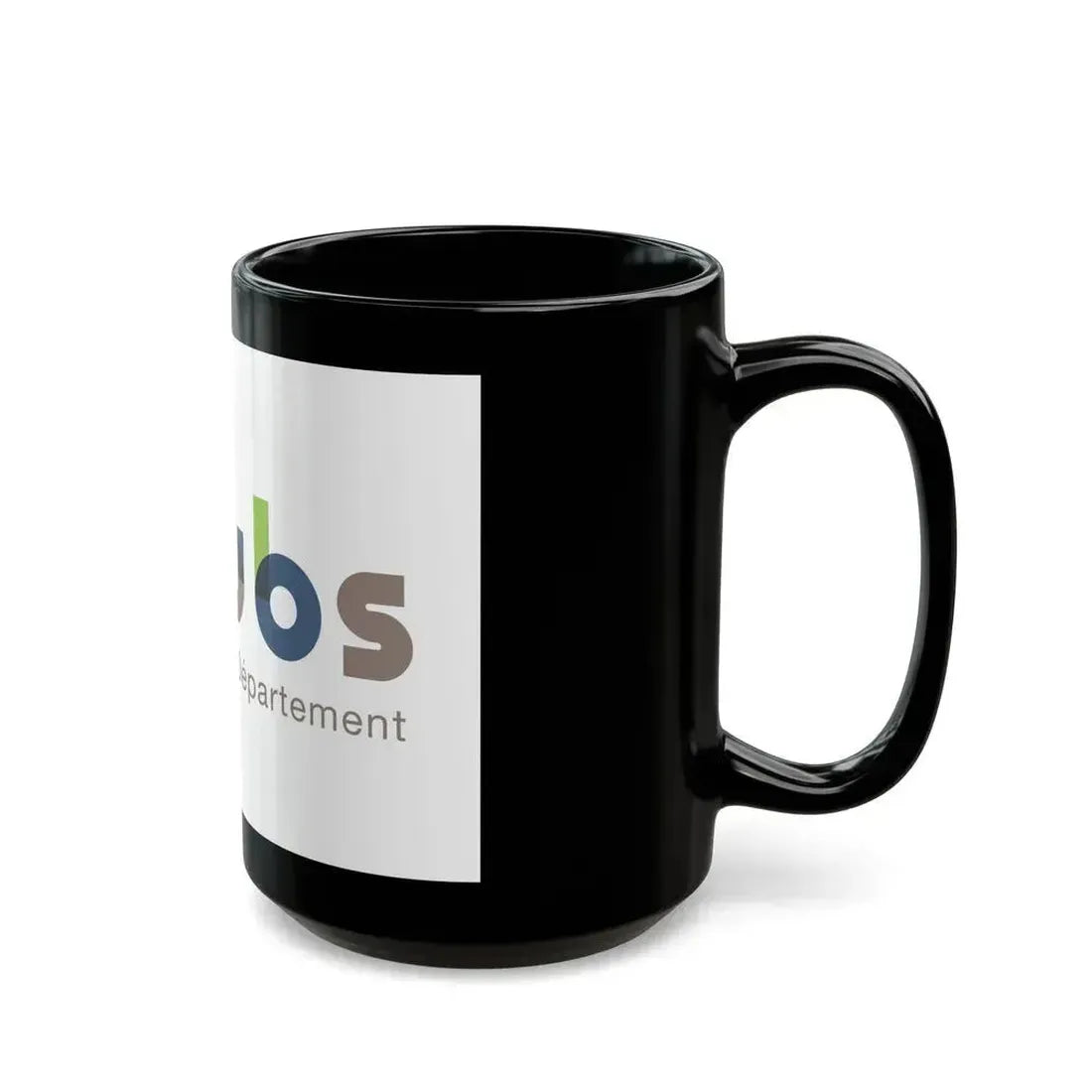 Flag of Doubs France - Black Coffee Mug - Go Mug Yourself