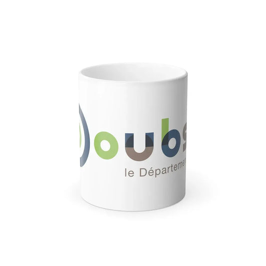 Flag of Doubs France - Color Changing Coffee Mug 11oz - Go Mug Yourself