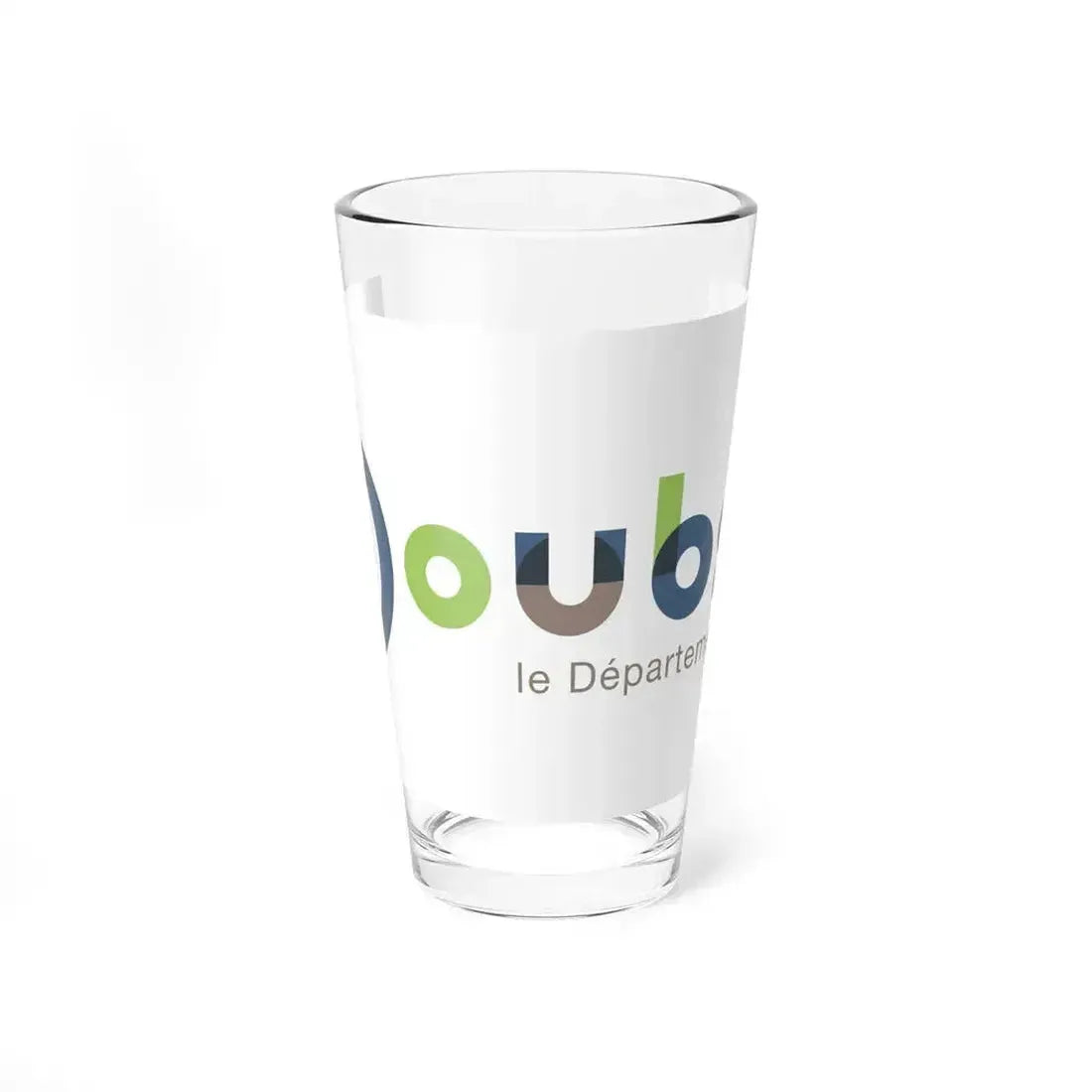 Flag of Doubs France - Pint Glass 16oz 16oz - Go Mug Yourself
