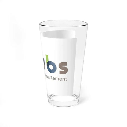 Flag of Doubs France - Pint Glass 16oz - Go Mug Yourself