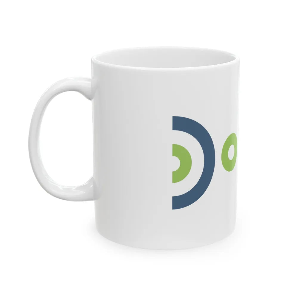 Flag of Doubs France - White Coffee Mug-Go Mug Yourself