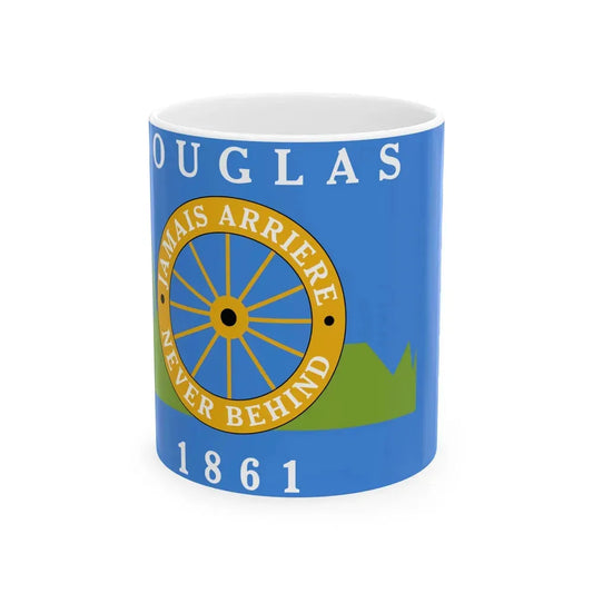 Flag of Douglas County Colorado (United States) White Coffee Mug 11oz - Go Mug Yourself