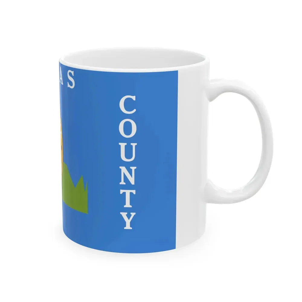 Flag of Douglas County Colorado (United States) White Coffee Mug - Go Mug Yourself