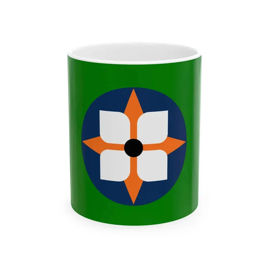 Flag of Dowagiac Michigan (United States) White Coffee Mug 11oz - Go Mug Yourself