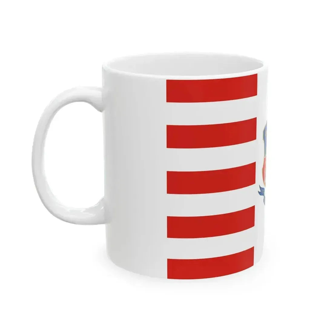 Flag of Dregelypalank (Hungary) White Coffee Mug - Go Mug Yourself