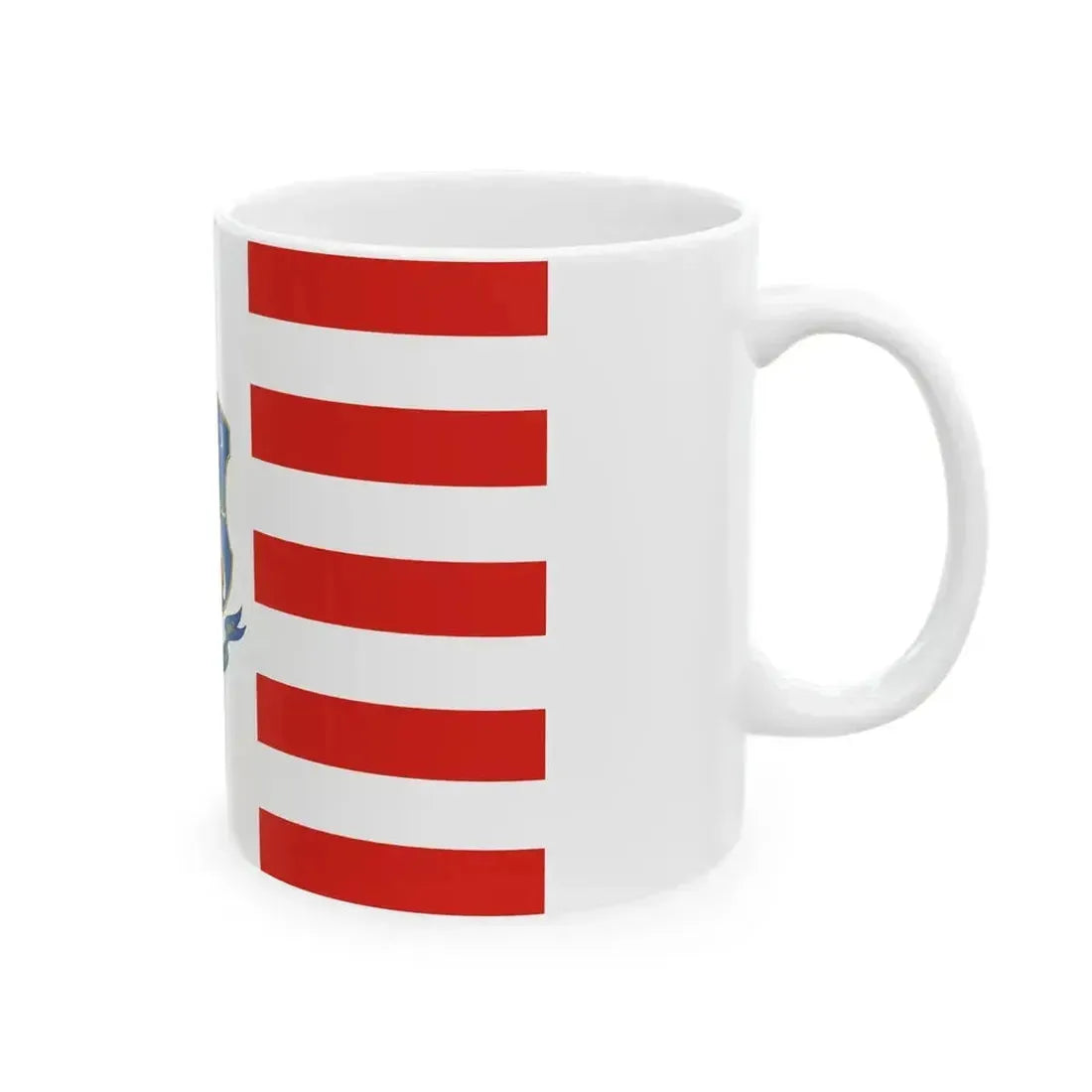 Flag of Dregelypalank (Hungary) White Coffee Mug - Go Mug Yourself