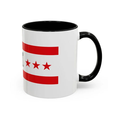 Flag of Drenthe Netherlands - Accent Coffee Mug - Go Mug Yourself