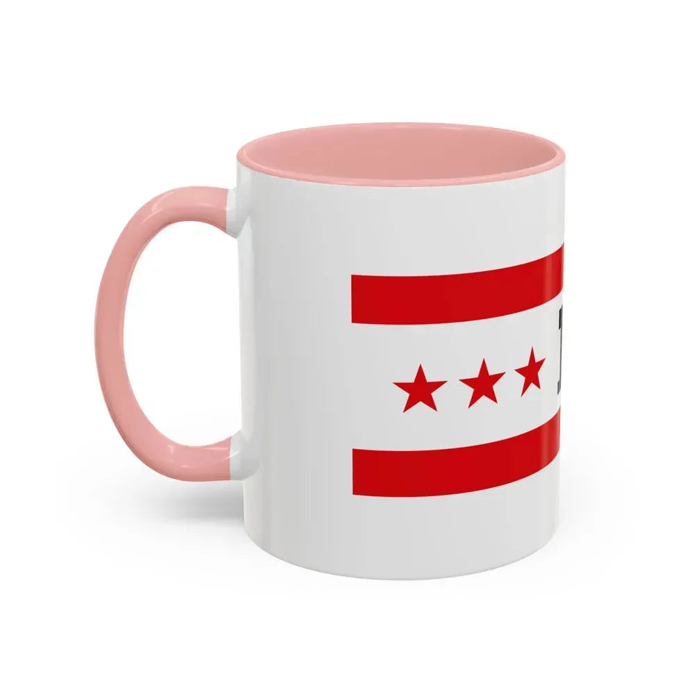 Flag of Drenthe Netherlands - Accent Coffee Mug - Go Mug Yourself