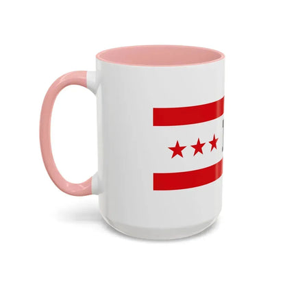 Flag of Drenthe Netherlands - Accent Coffee Mug - Go Mug Yourself