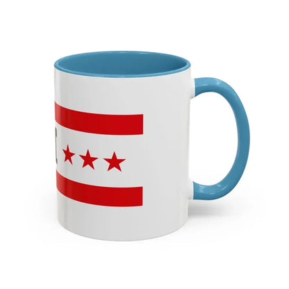 Flag of Drenthe Netherlands - Accent Coffee Mug - Go Mug Yourself