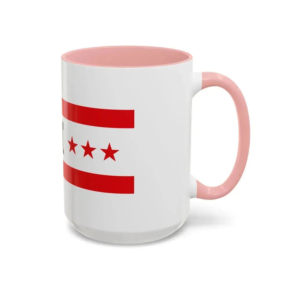 Flag of Drenthe Netherlands - Accent Coffee Mug - Go Mug Yourself