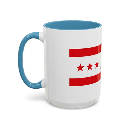 Flag of Drenthe Netherlands - Accent Coffee Mug - Go Mug Yourself