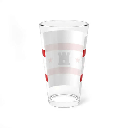 Flag of Drenthe Netherlands - Pint Glass 16oz - Go Mug Yourself