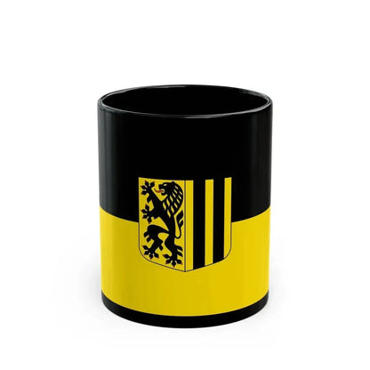 Flag of Dresden Germany - Black Coffee Mug - Go Mug Yourself