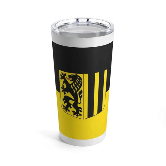 Flag of Dresden Germany - Tumbler 20oz 20oz - Go Mug Yourself
