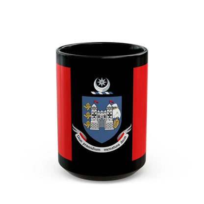 Flag of Drogheda Ireland - Black Coffee Mug 15oz - Go Mug Yourself