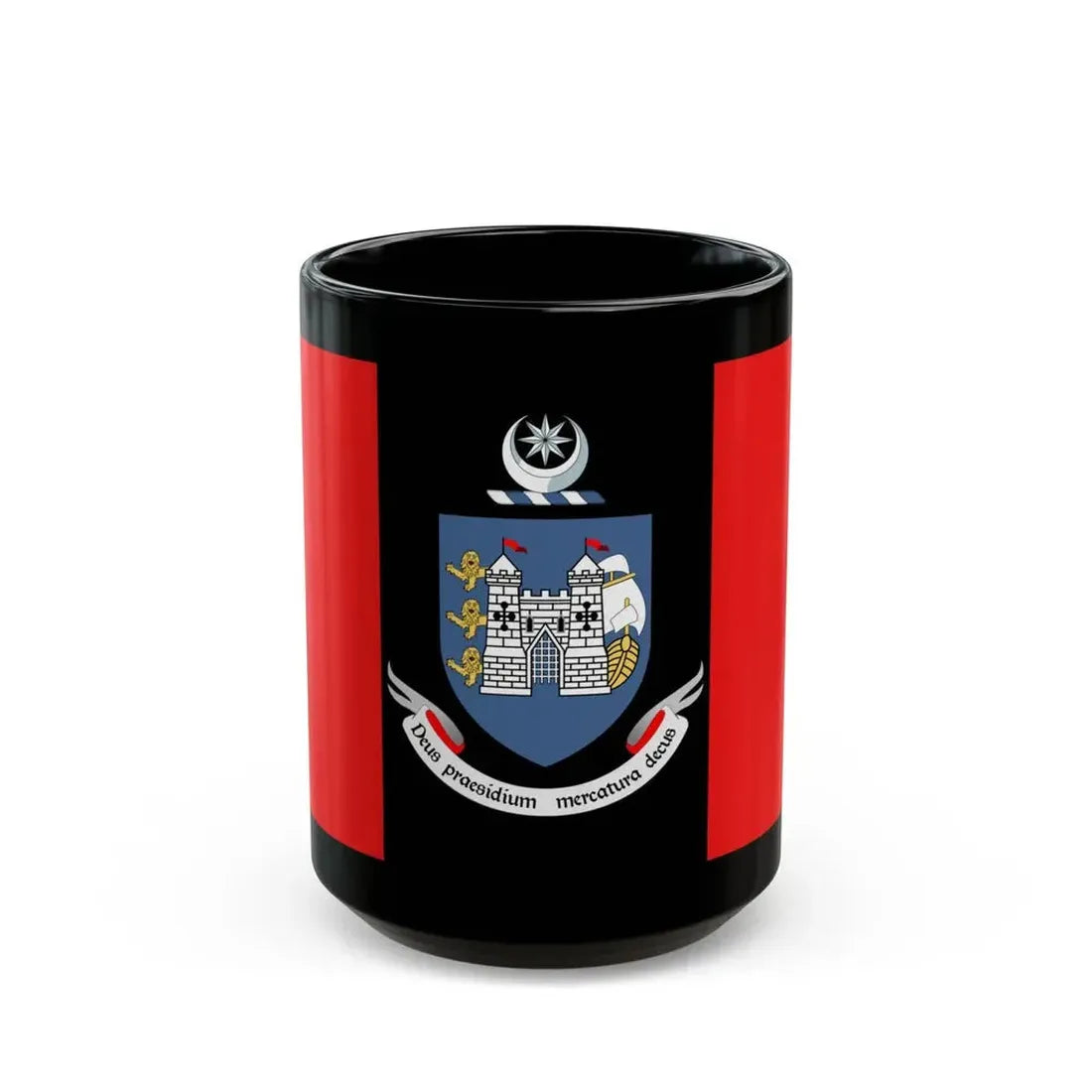 Flag of Drogheda Ireland - Black Coffee Mug 15oz - Go Mug Yourself