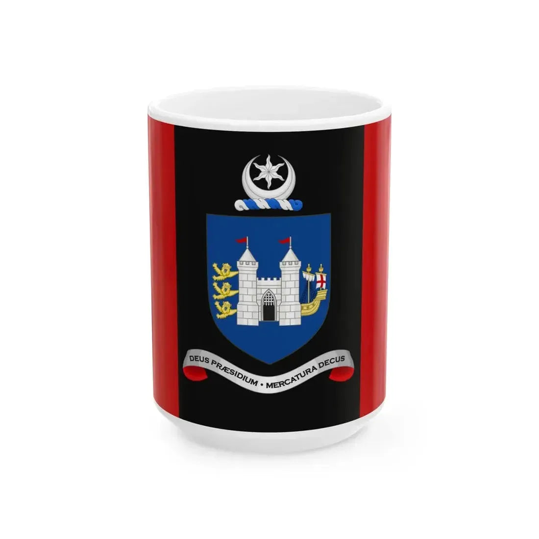 Flag of Drogheda (Ireland) White Coffee Mug 15oz - Go Mug Yourself