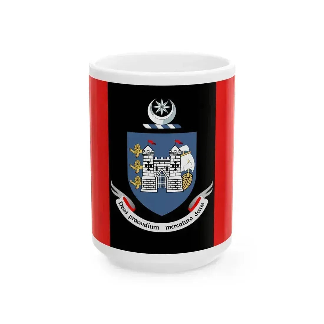 Flag of Drogheda Ireland - White Coffee Mug 15oz - Go Mug Yourself