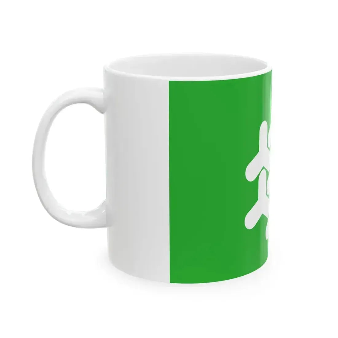 Flag of Dronten (Netherlands) White Coffee Mug - Go Mug Yourself