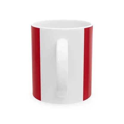 Flag of Drybin Belarus (Belarus) White Coffee Mug - Go Mug Yourself