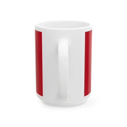 Flag of Drybin Belarus (Belarus) White Coffee Mug - Go Mug Yourself