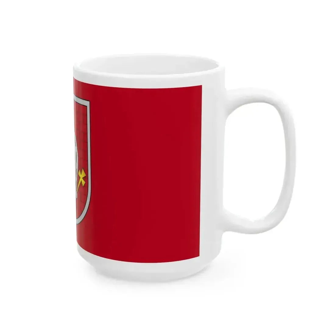 Flag of Drybin Belarus (Belarus) White Coffee Mug - Go Mug Yourself