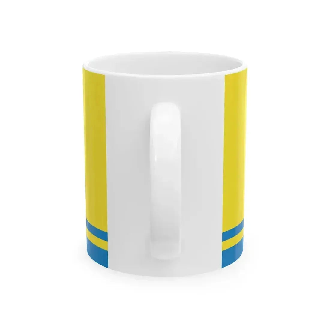 Flag of Drysa and Drysa rajon (Belarus) White Coffee Mug - Go Mug Yourself