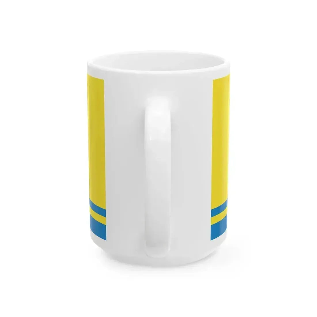 Flag of Drysa and Drysa rajon (Belarus) White Coffee Mug - Go Mug Yourself