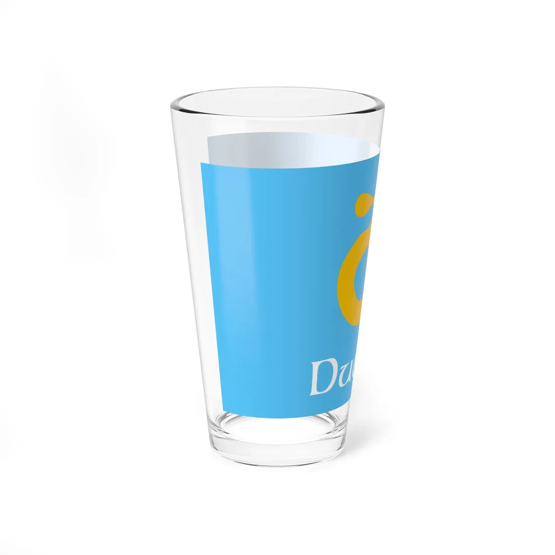 Flag of Duarte California (United States) Pint Glass 16oz - Go Mug Yourself
