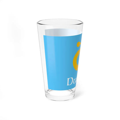 Flag of Duarte California (United States) Pint Glass 16oz - Go Mug Yourself