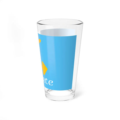 Flag of Duarte California (United States) Pint Glass 16oz - Go Mug Yourself