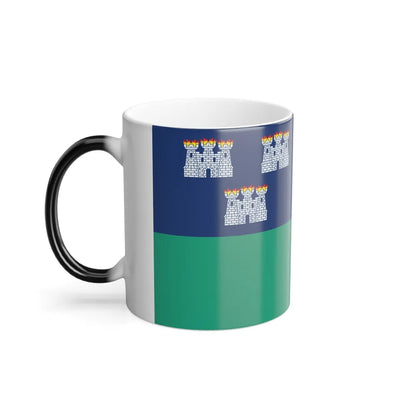 Flag of Dublin City Ireland - Color Changing Coffee Mug-Go Mug Yourself