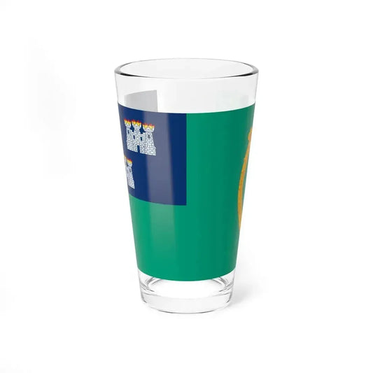 Flag of Dublin City Ireland - Pint Glass 16oz 16oz - Go Mug Yourself