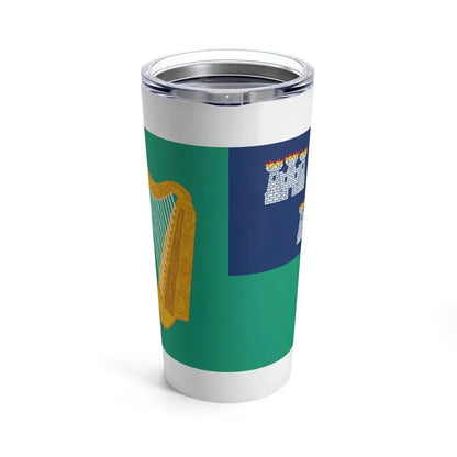 Flag of Dublin City Ireland - Tumbler 20oz - Go Mug Yourself