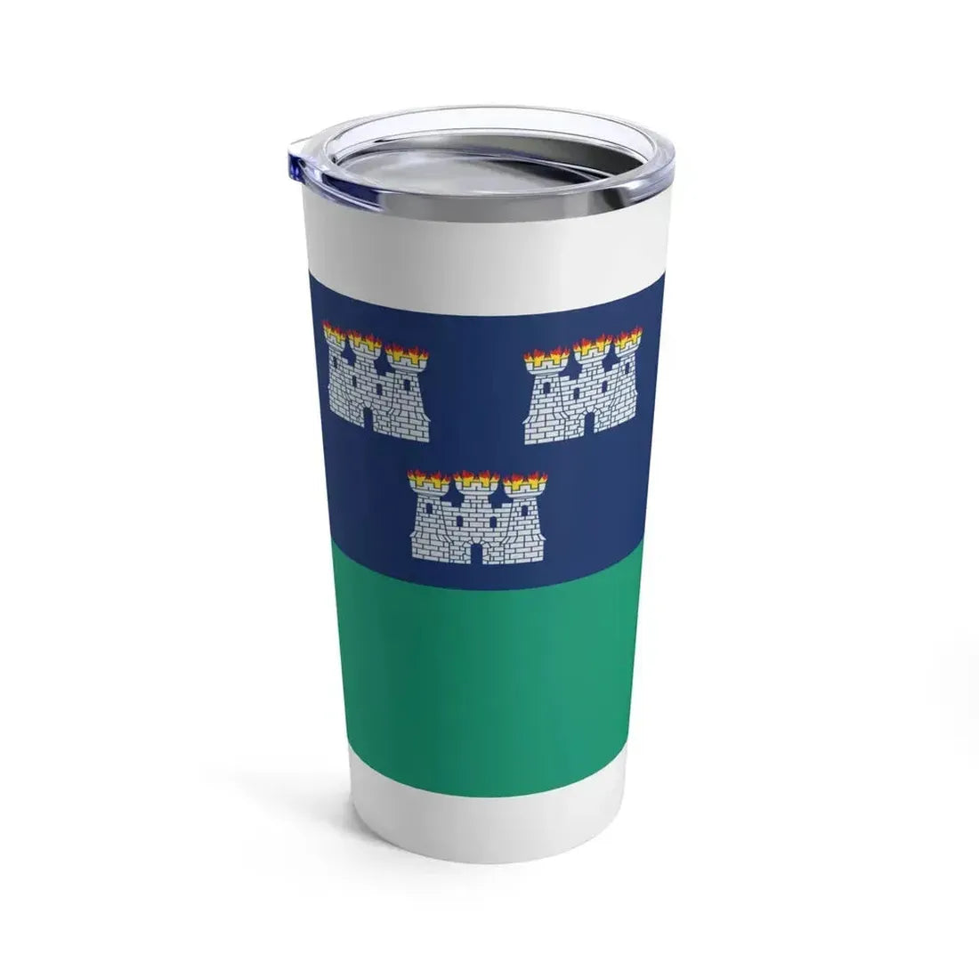 Flag of Dublin City Ireland - Tumbler 20oz - Go Mug Yourself