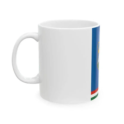 Flag of Dudar (Hungary) White Coffee Mug - Go Mug Yourself