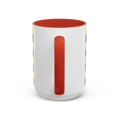 Flag of Dueren Germany - Accent Coffee Mug - Go Mug Yourself