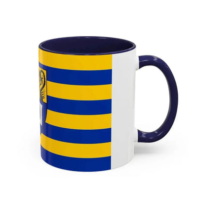 Flag of Dueren Germany - Accent Coffee Mug - Go Mug Yourself