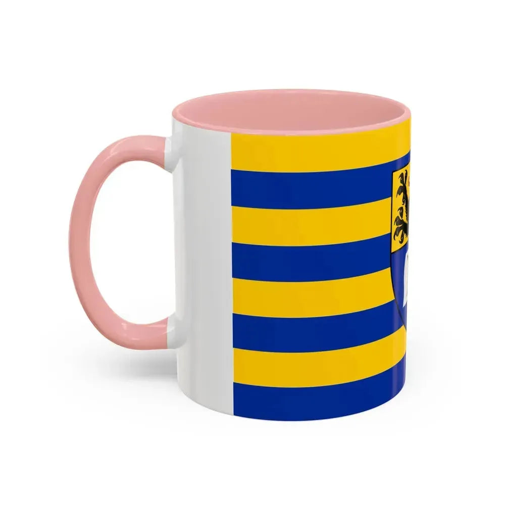 Flag of Dueren Germany - Accent Coffee Mug - Go Mug Yourself