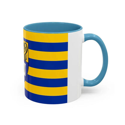 Flag of Dueren Germany - Accent Coffee Mug - Go Mug Yourself