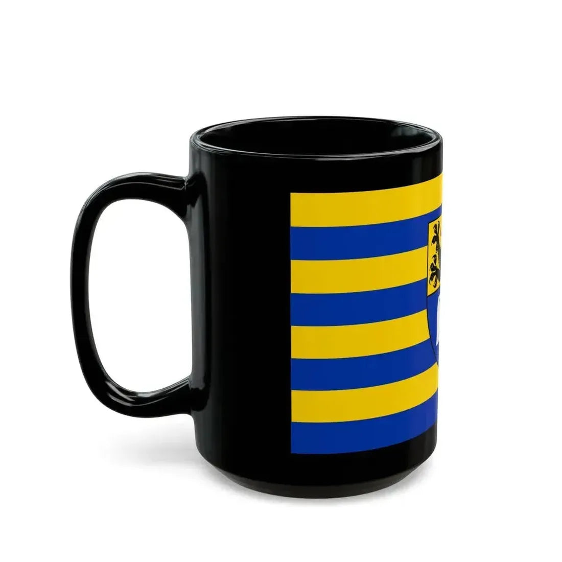 Flag of Dueren Germany - Black Coffee Mug - Go Mug Yourself