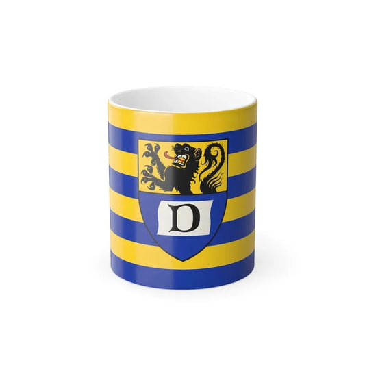 Flag of Dueren Germany - Color Changing Coffee Mug 11oz - Go Mug Yourself