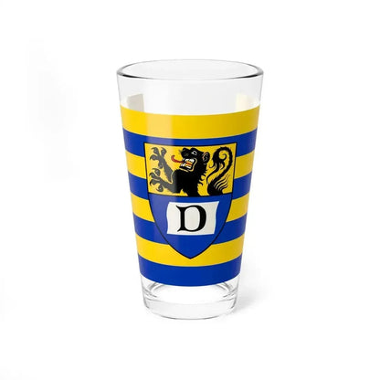 Flag of Dueren Germany - Pint Glass 16oz 16oz - Go Mug Yourself