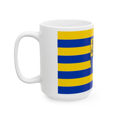 Flag of Dueren Germany - White Coffee Mug-Go Mug Yourself