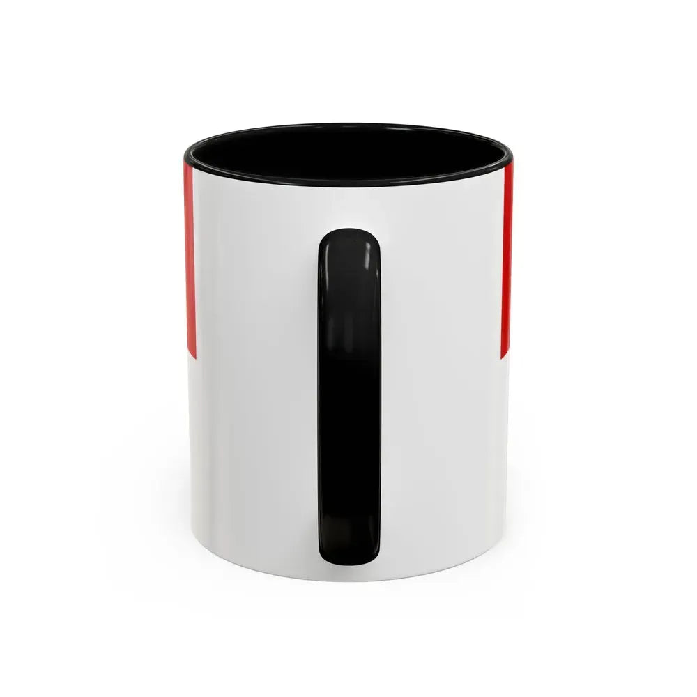 Flag of Duesseldorf Germany - Accent Coffee Mug - Go Mug Yourself